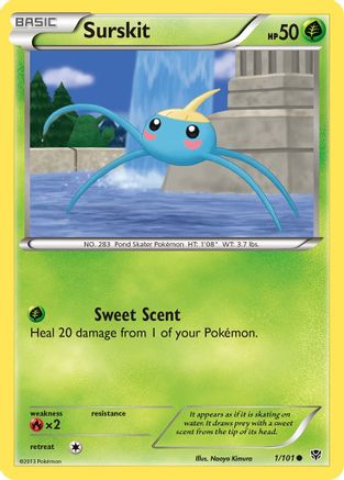 Surskit (1) Reverse Holofoil - Plasma Blast