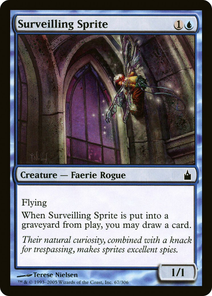 Surveilling Sprite (067) Foil - Ravnica: City of Guilds