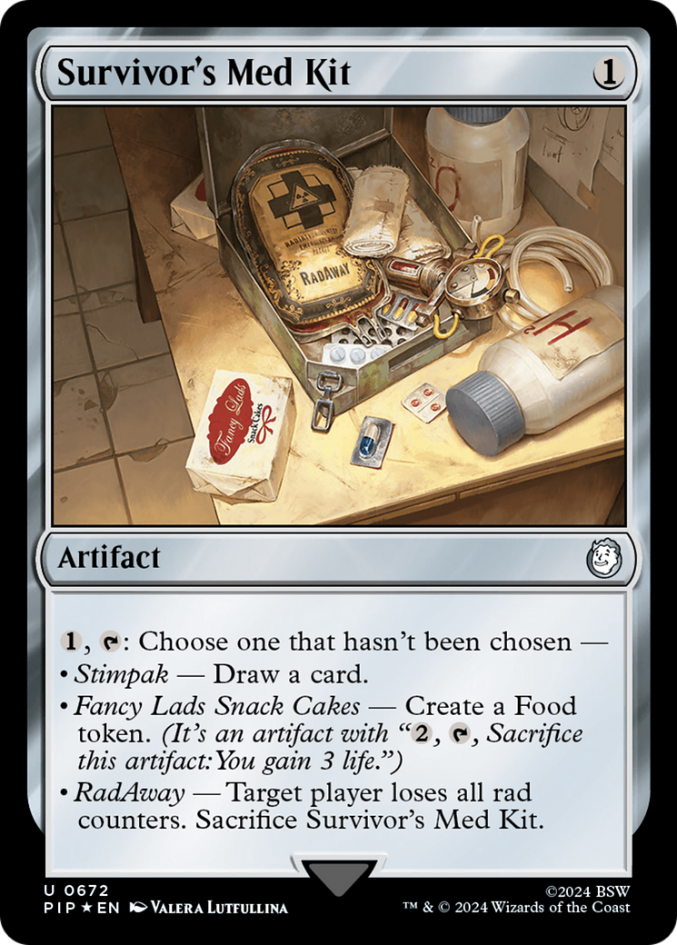 Survivor's Med Kit (672) Surge Foil - Fallout