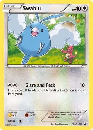 Swablu (103) - Legendary Treasures