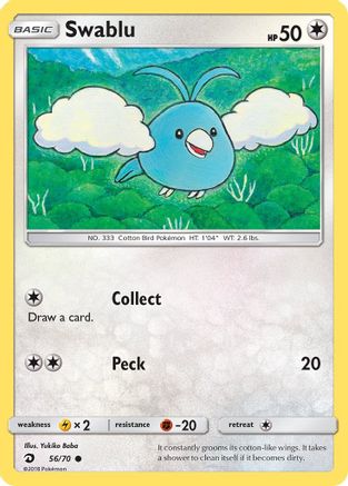 Swablu (56) - Dragon Majesty