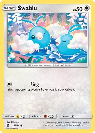 Swablu (57) - Dragon Majesty