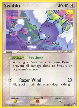 Swablu (67) - Emerald