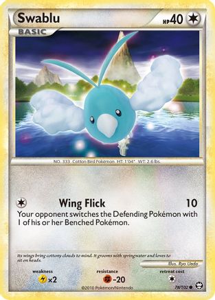 Swablu (78) Reverse Holofoil - Triumphant