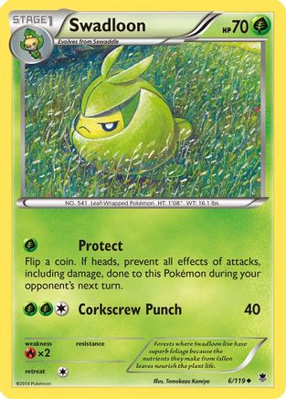 Swadloon (6) Reverse Holofoil - Phantom Forces