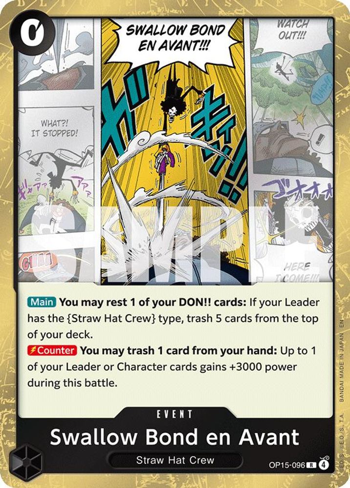 Swallow Bond en Avant (OP15-096) Foil