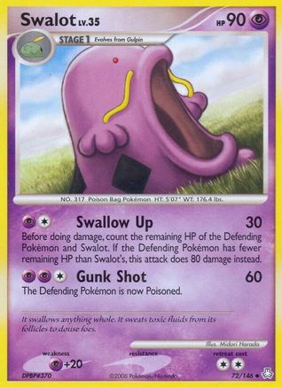 Swalot (72) Reverse Holofoil - Legends Awakened