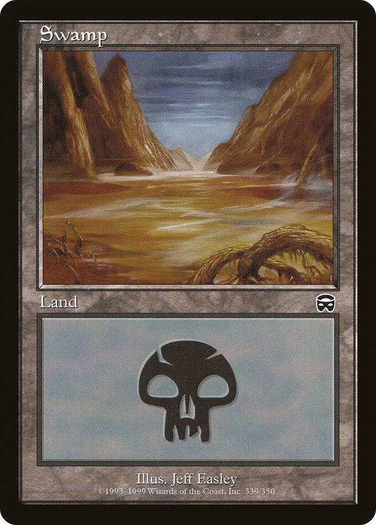 Swamp (339) Foil - Mercadian Masques
