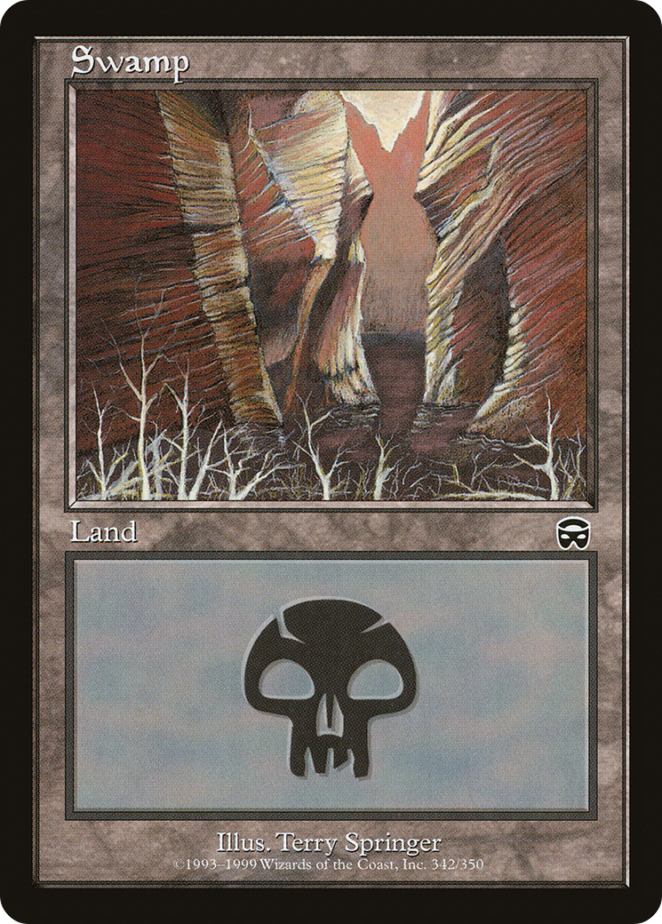 Swamp (342) Foil - Mercadian Masques