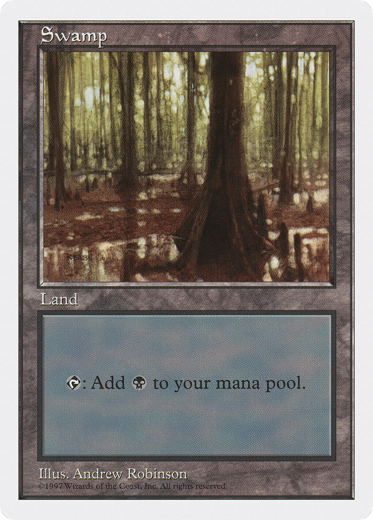 Swamp (b) - Fifth Edition
