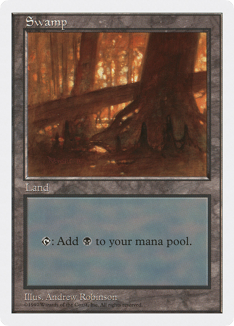 Swamp (c) - Fifth Edition