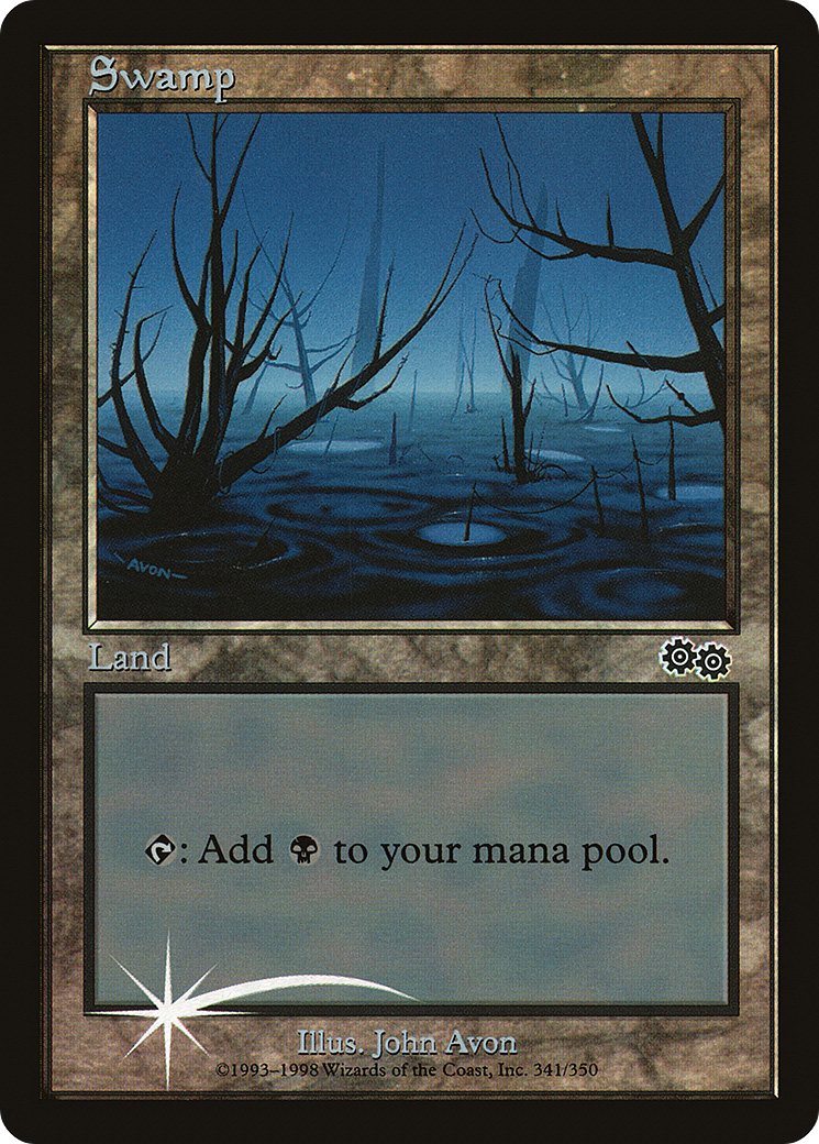 Swamp (USG-341) Foil - Arena League 1999