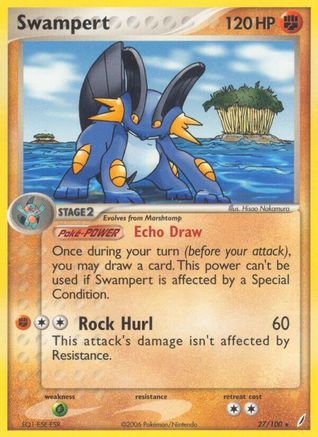 Swampert (27) - Crystal Guardians