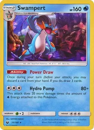 Swampert (Deck Exclusives) (35) Holofoil - Celestial Storm