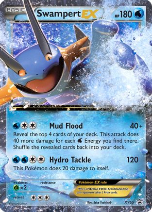Swampert EX (XY55) Holofoil - Black Star Promos