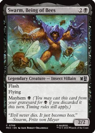 Swarm, Being of Bees (799) - Commander: Marvel Super Heroes