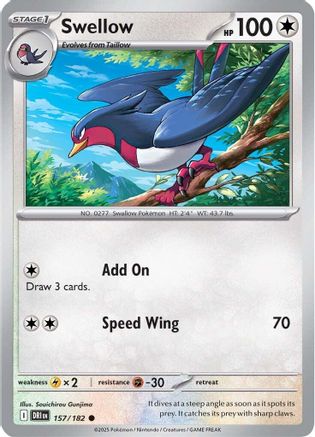 Swellow (157) - Destined Rivals