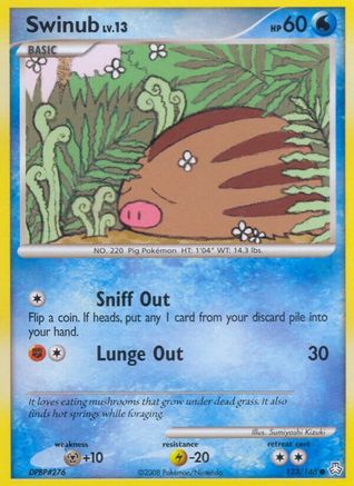 Swinub (123) - Legends Awakened
