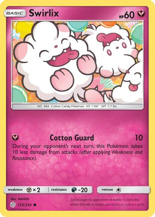 Swirlix (153) Reverse Holofoil - Cosmic Eclipse