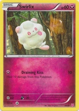 Swirlix (18) - Trainer Kit: Bisharp & Wigglytuff