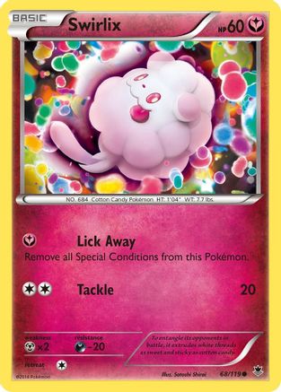 Swirlix (68) Reverse Holofoil - Phantom Forces