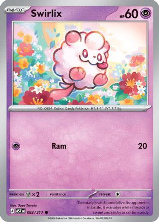 Swirlix (93) - Ascended Heroes