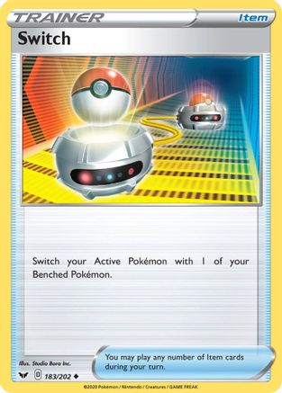 Switch (183) Reverse Holofoil - Sword & Shield