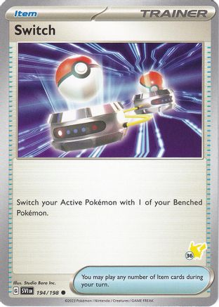 Switch (#36 Pikachu) (194) - Battle Academy 2024