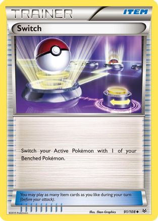 Switch (91) Reverse Holofoil - Roaring Skies