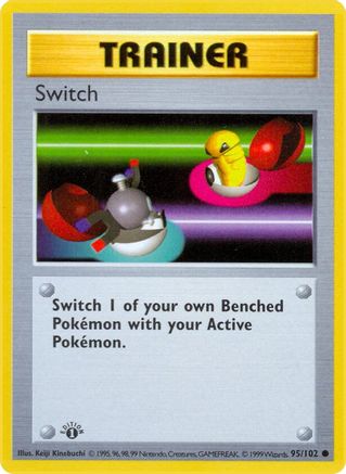 Switch (95) (Unlimited) - Base Set (Shadowless)