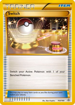 Switch (Gold) (163) Holofoil - Primal Clash