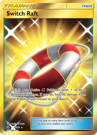 Switch Raft (Gold) (77) Holofoil - Dragon Majesty