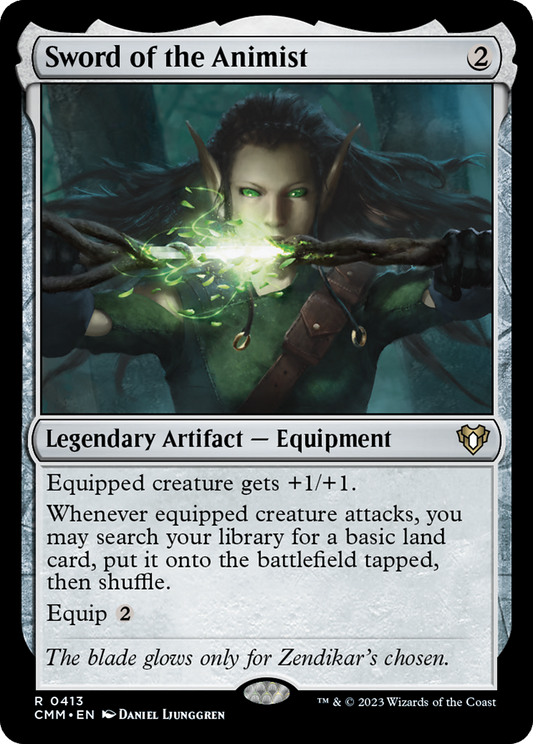 Sword of the Animist (413) - Commander Masters