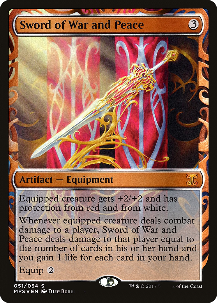 Sword of War and Peace (051) Foil - Kaladesh Inventions