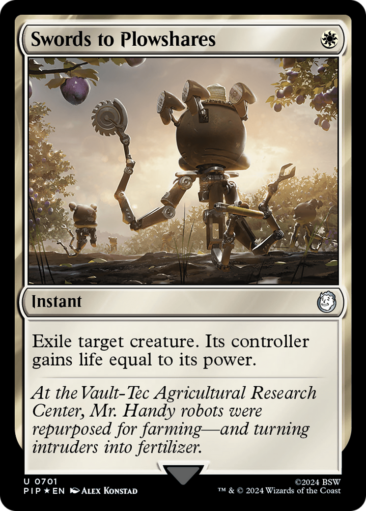 Swords to Plowshares (701) Surge Foil - Fallout