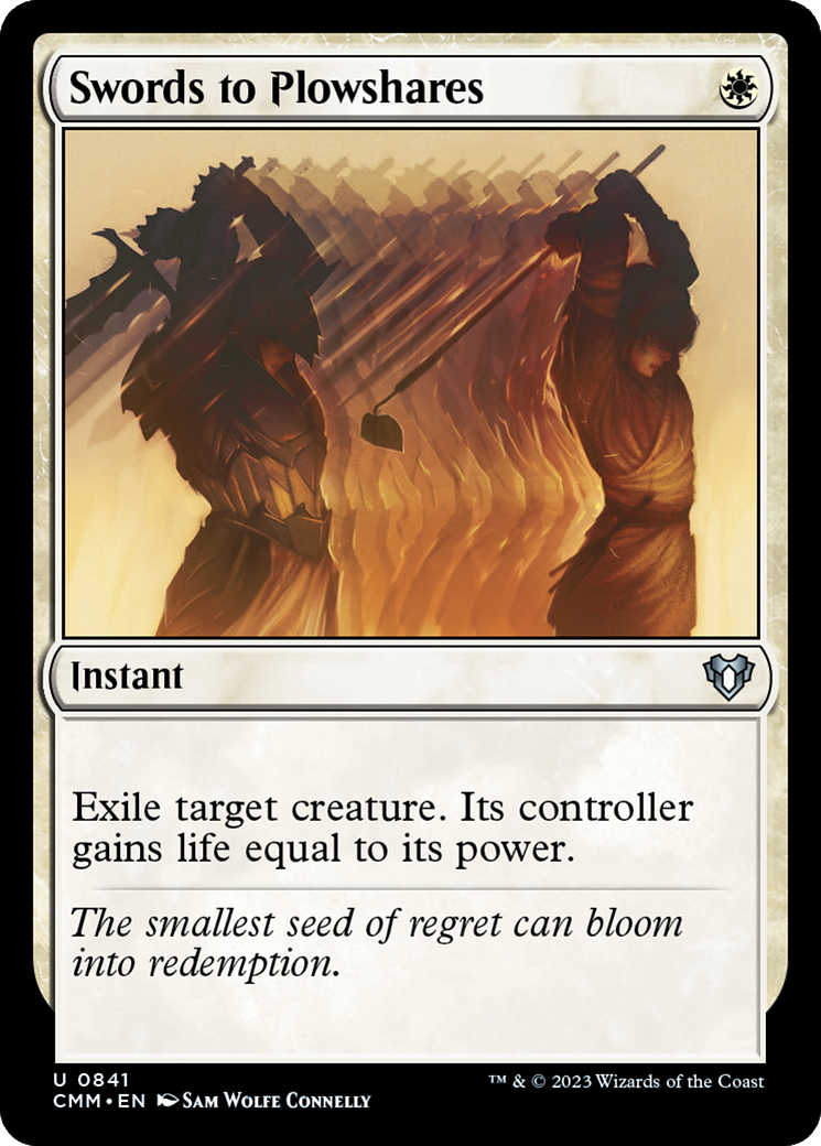 Swords to Plowshares (841) - Commander Masters