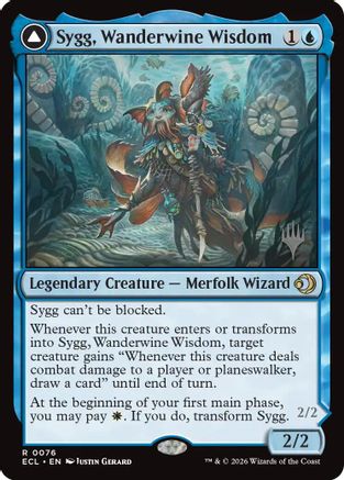 Sygg, Wanderwine Wisdom (Promo Pack) (076) - Lorwyn Eclipsed