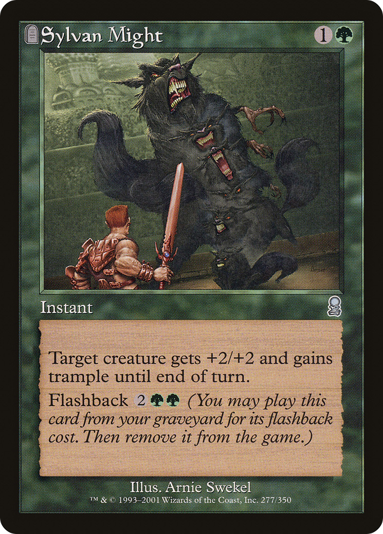 Sylvan Might (277) Foil - Odyssey