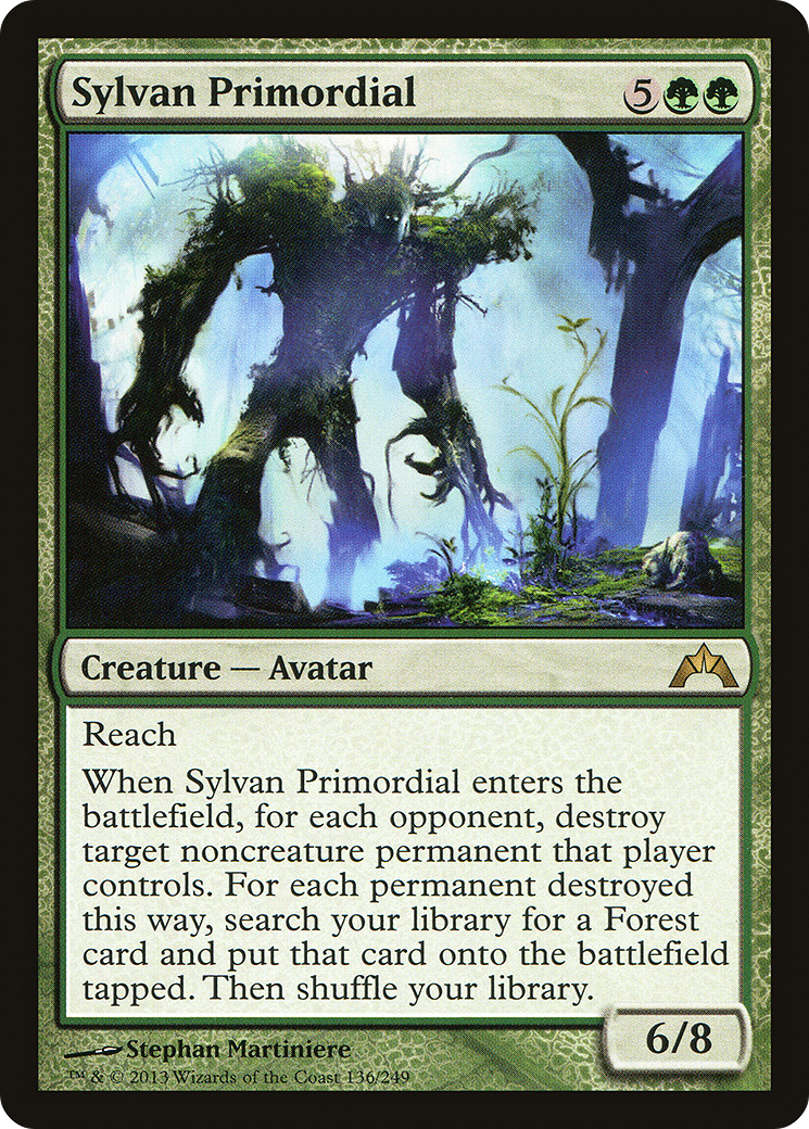 Sylvan Primordial (136) Foil - Gatecrash