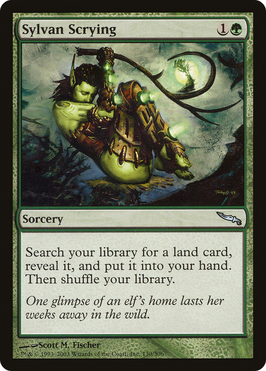 Sylvan Scrying (130) - Mirrodin