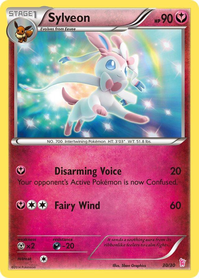 Sylveon (30) Holofoil - Trainer Kit: Sylveon & Noivern