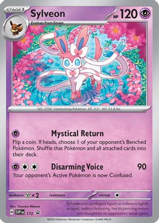 Sylveon (Cosmos Holo) (172) Holofoil - Black Star Promos