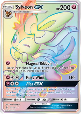 Sylveon GX (158) Holofoil - Guardians Rising