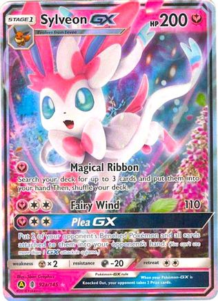 Sylveon GX (92a) Holofoil - Guardians Rising