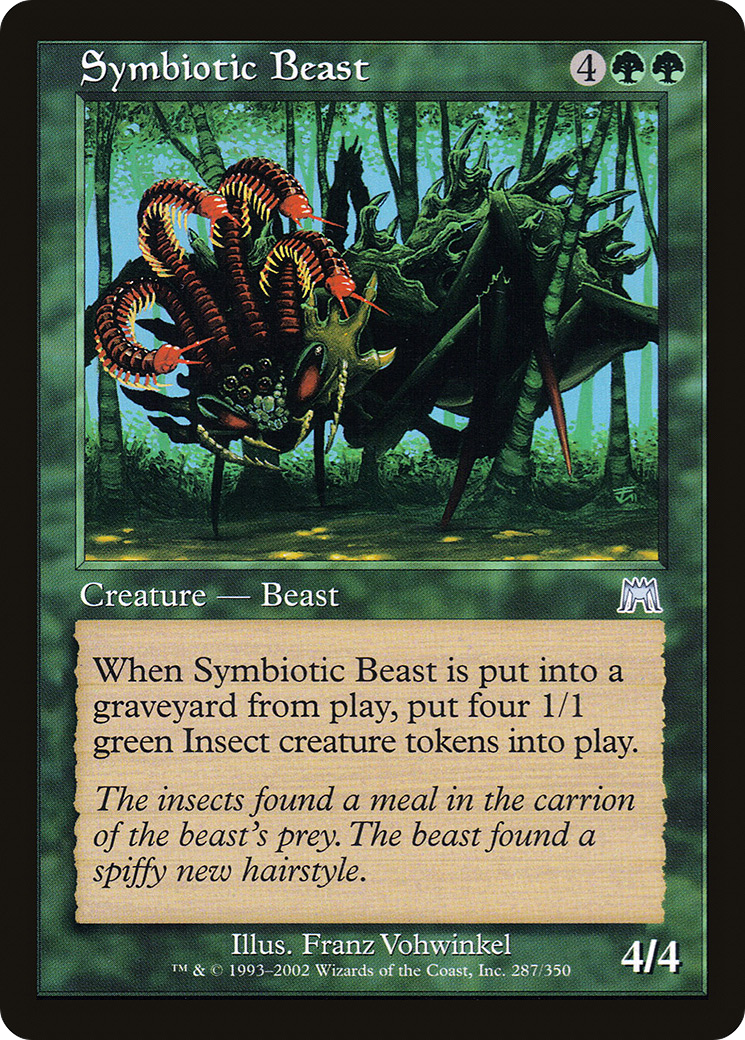 Symbiotic Beast (287) Foil - Onslaught