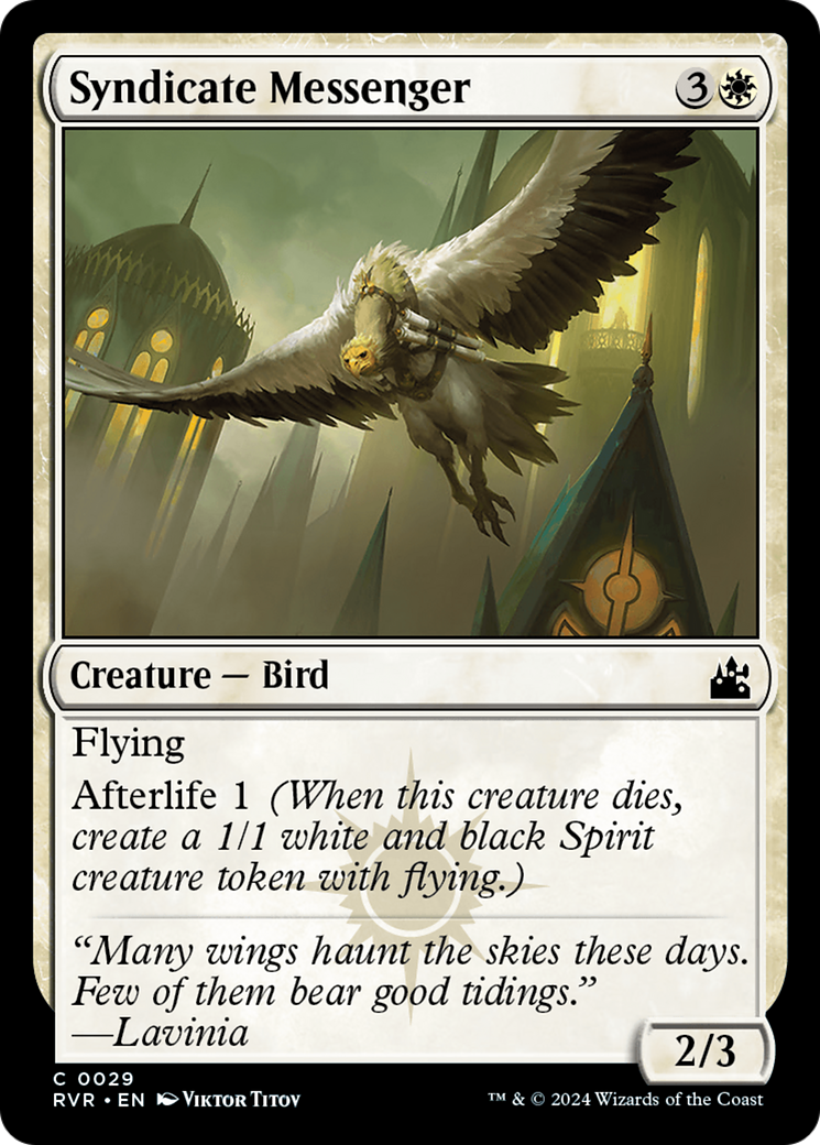 Syndicate Messenger (029) - Ravnica Remastered