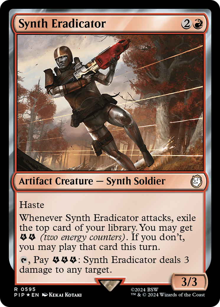 Synth Eradicator (595) Surge Foil - Fallout