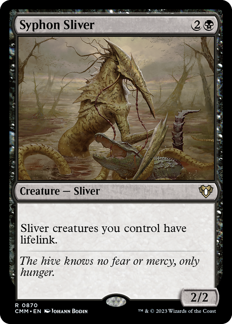 Syphon Sliver (870) - Commander Masters