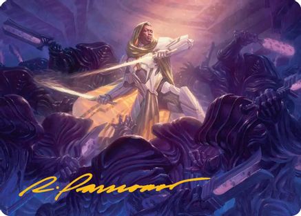 Syr Vondam, Sunstar Exemplar (025s) Gold-Stamped - Art Series: Edge of Eternities