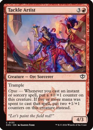 Tackle Artist (133) Foil - Secrets of Strixhaven